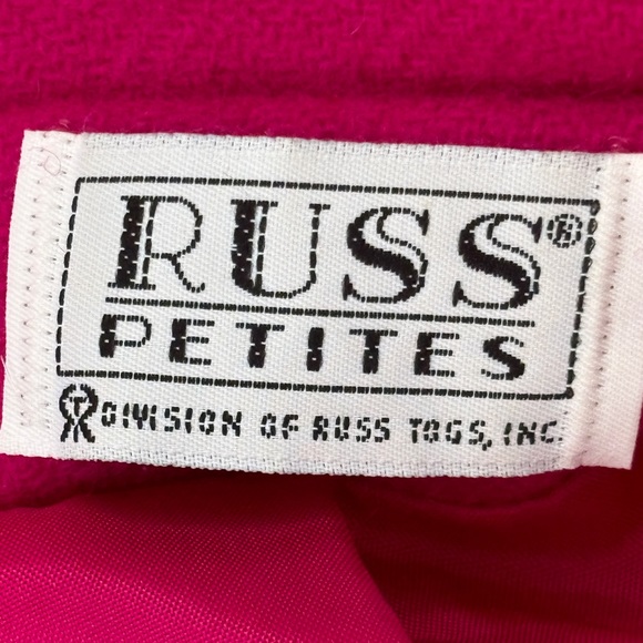 Vintage Magenta Wool blend jacket - Picture 12 of 14